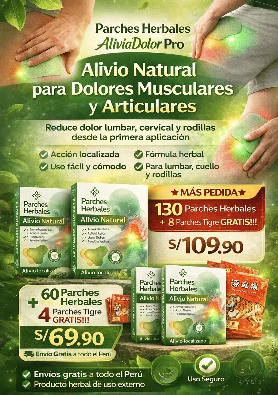 ALIVIA EL DOLOR MUSCULAR Y ARTICULAR DESDE LA PRIMERA APLICACIÓN