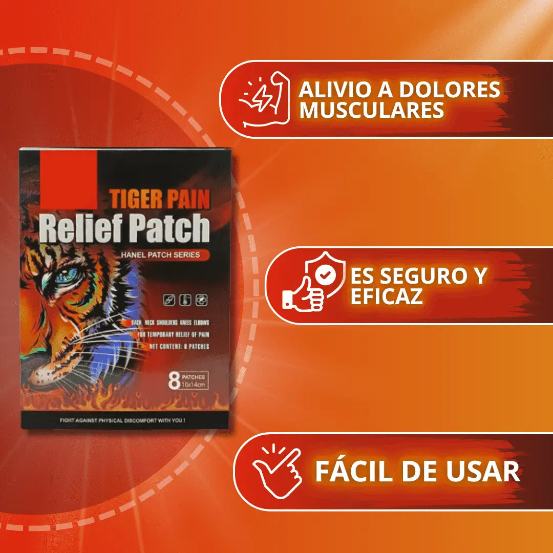 PARCHES PREMIUM DOLOR DE TIGRE